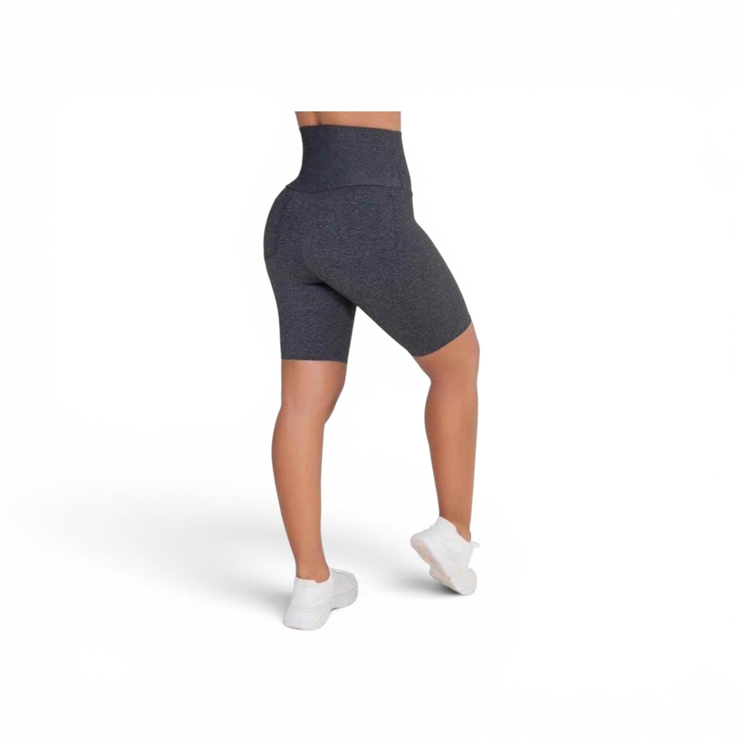 Short Cycliste Gainant Royal Sculpt – Gris Anthracite Chiné